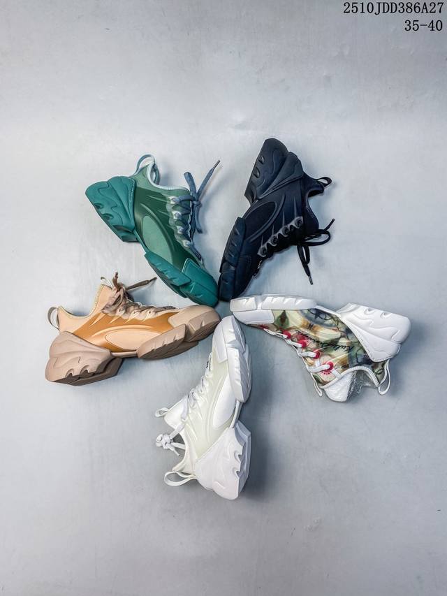 双十一福利特价 广东原装高端版本 迪奥系列 迪奥 Dior D-Connect 运动休闲 马蹄鞋 Dior 迪奥 经典老款19Ss巴黎时装周第一场分量十足的大秀