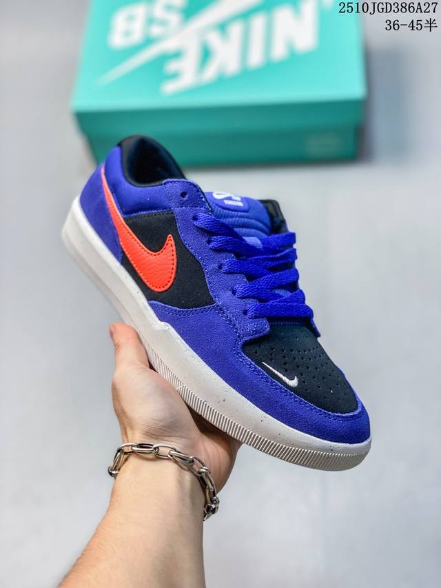 Nike Sb Force 58 Fs-蝎子莱莱 硫化杯底 原楦版型 独家私模 融入打孔设计 独家独立真半码 35.5起 帆布和麂皮绒面制成 浓浓复古年而不腻