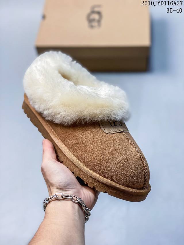 公司级Ugg 百搭单品 Ugg 秋冬羊皮毛一体雪地靴 全鞋采用Zp同厂 隆丰A级澳洲进口羊皮毛一体 品牌代工厂P生产线 完全遵循Zp工艺流程 代工厂P原厂版师