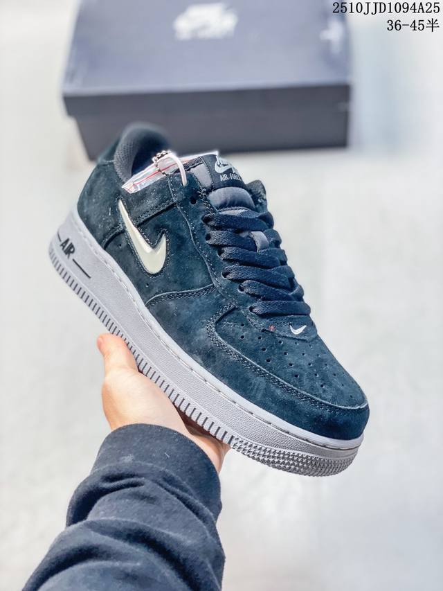 公司级带半码 海外限量发售！公司级Nike Air Force 1 '07 Low 空军一号 低帮 运动鞋 休闲鞋 折边针车 工艺难度大 原楦头原纸板 原装鞋盒