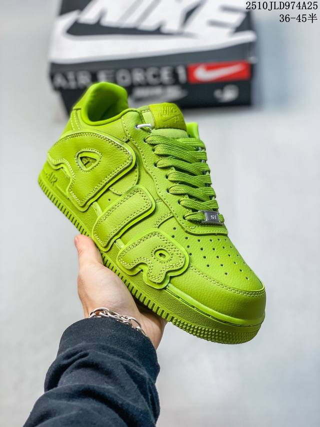 真标带半码 Nike耐克男女士X Cactus Plant Flea Market Air Force 1 Low Fu... 尺码：如图 编码：10Jld97