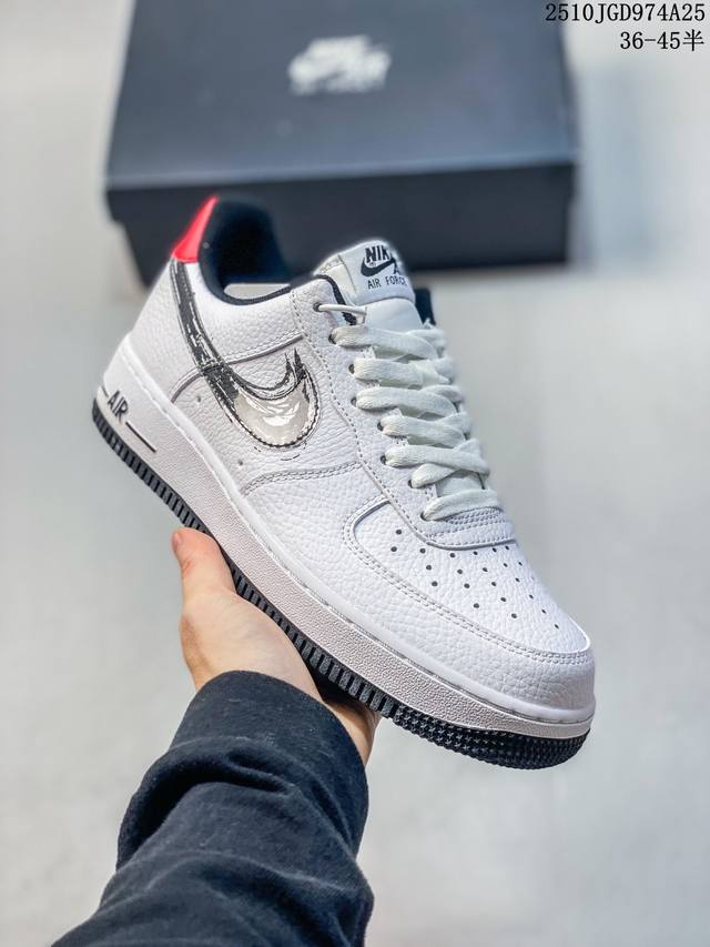 公司级带半码 海外限量发售！公司级Nike Air Force 1 '07 Low 空军一号 低帮 运动鞋 休闲鞋 折边针车 工艺难度大 原楦头原纸板 原装鞋盒