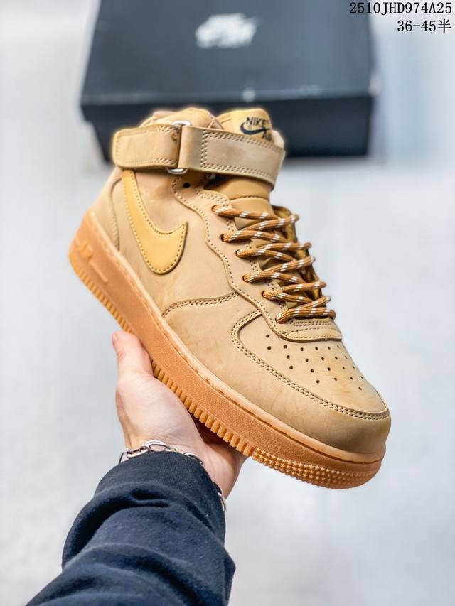 公司级带半码 海外限量发售！公司级Nike Air Force 1 '07 Low 空军一号 低帮 运动鞋 休闲鞋 折边针车 工艺难度大 原楦头原纸板 原装鞋盒