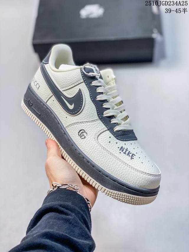 公司级带半码 海外限量发售！公司级Nike Air Force 1 '07 Low 空军一号 低帮 运动鞋 休闲鞋 折边针车 工艺难度大 原楦头原纸板 原装鞋盒