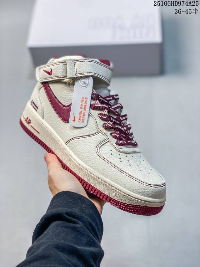 公司级带半码 海外限量发售！公司级Nike Air Force 1 '07 Low 空军一号 低帮 运动鞋 休闲鞋 折边针车 工艺难度大 原楦头原纸板 原装鞋盒