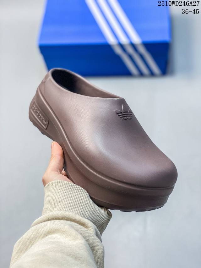 Adidas Originals Adifom Stan Smith Mule 潮流 厚底舒适 速干包头拖鞋 男女款 10Wd246A27