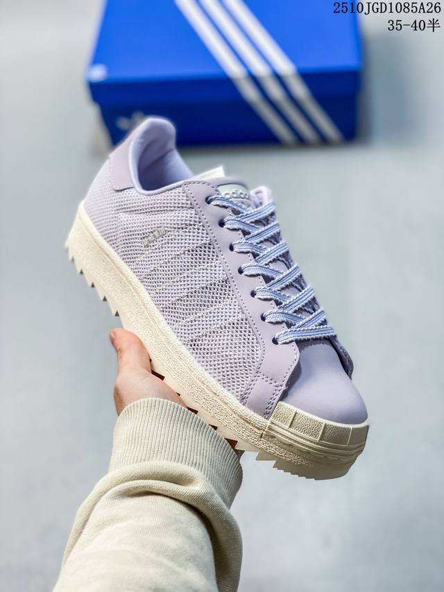 真标带半码 Clot Superstar陈冠希联名板鞋Adidas Originals阿迪达斯三叶草 尺码：如图 编码：10Jgd1085A26