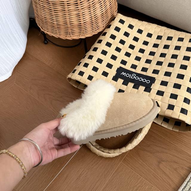 高版本 Ugg 塔茨勒童鞋雪地靴 头层牛反绒面+羊毛内里+Eva大底 软软糯糯，又暖又萌，10Mm羊毛，毛绒绒超可爱 尺码:25 27 29 31 33