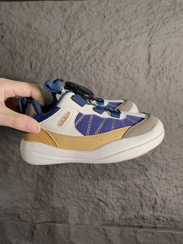 特价 不退换 科恩旋转扣童鞋 Keen软底增高鞋轻便板鞋复古休闲百搭鞋 码数：26-37