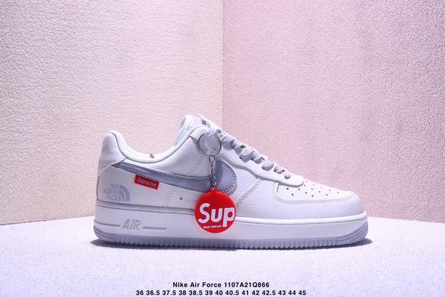 耐克Nike Air Force 1 Low 空军一号低帮百搭休闲运动板鞋。柔软、弹性十足的缓震性能和出色的中底设计，横跨复古与现代的外型结合，造就出风靡全球三