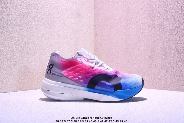 公司级On昂跑 Cloudboom Strike Limelight 舒适耐磨透气支撑平衡 低帮 马拉松竞速跑步鞋 货号:3Me30480256 Size:36