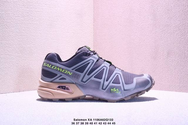 公司级Salomon萨洛蒙户外男女机能潮流经典系列抓地运动鞋Speedcross 3 这双萨洛蒙Speedcross 3不仅仅是一双跑步鞋，它的适用场景远不止于