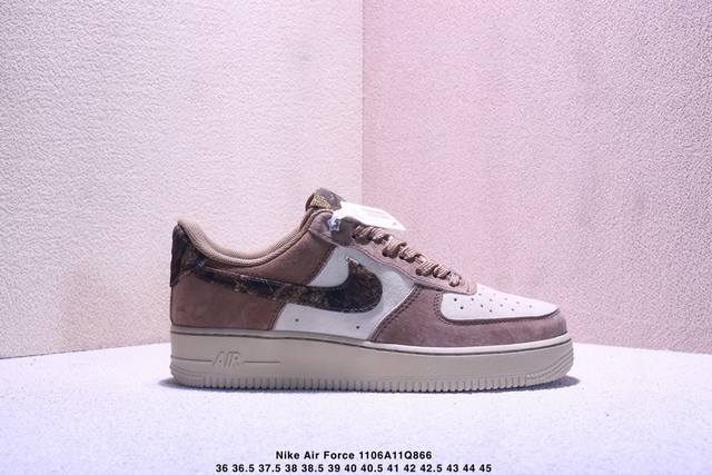 Nike Air Force 1 ’07 空军一号低帮百搭休闲运动板鞋。柔软、弹性十足的缓震性能和出色的中底设计，横跨复古与现代的外型结合，造就出风靡全球三十多