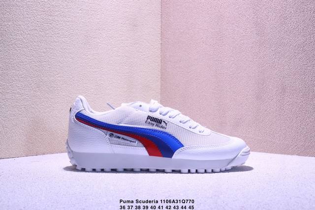 彪马puma Scuderia Ferrari法拉利赛车鞋男款休闲板鞋 休闲旅游鞋 Size：36-45 Xm1106Q770