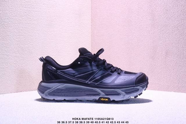真标Hoka Mafate Speed 2玛法特 超轻厚底轻量山地跑步鞋 货号:1126851 尺码:36-45 Xm1105Q813