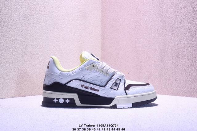 L8版市面最高性价比版本头层皮 品质过硬底气十足 驴家Lv Trainer 原版完美楦型 品控胜过市面百分之95 欢迎大家拿去与市面高于几十元的版本相互对比。