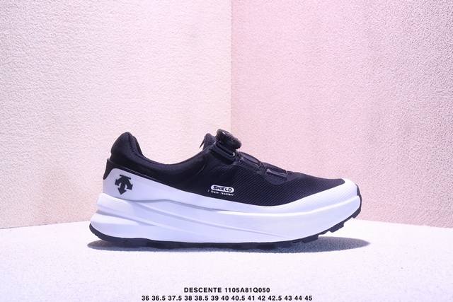 公司级迪桑特Descente Edge Court Retro 复古轻质 耐磨低帮 生活休闲鞋 货号：S Lsn82 尺码：36 36.5 37.5 38 38