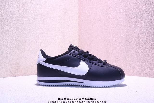Nike Classic Cortez 耐克经典轻便舒适 阿甘鞋休闲跑步鞋运动鞋 纯粹而执着的精神 使得Cortez种在了一代人的心里 无论是否喜欢它复古的鞋型