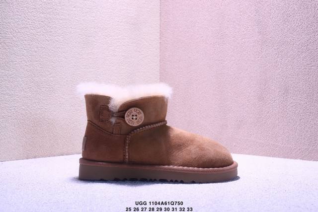 公司级Ugg 百搭单品 Ugg 秋冬羊皮毛一体雪地靴 全鞋采用Zp同厂 隆丰A级澳洲进口羊皮毛一体 品牌代工厂p生产线 完全遵循Zp工艺流程 代工厂p原厂版师
