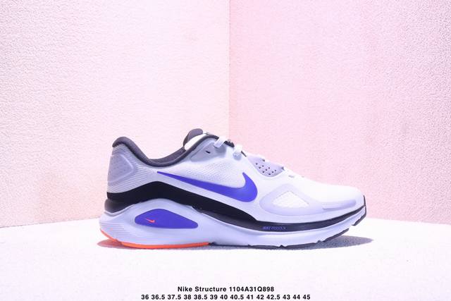 公司级Nike Air Zoom Structure 26 耐克 登月网面系列 训跑练步鞋 货号:Hj1102-004 尺码:36 36.5 37.5 38 3