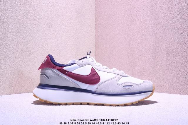Nike phoenix Waffle 尼龙 潮流舒适 低帮 生活休闲鞋 男女款 Xm1104Q222