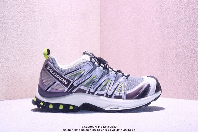 Salomon萨洛蒙 Xa pro 3D Adv 户外运动 网布减震防滑包裹性支撑 低帮 休闲跑步鞋 Xm1104Q627