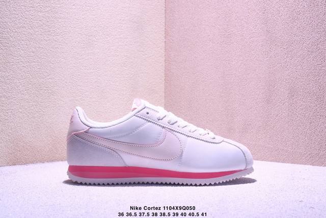 Nike Classic Cortez 耐克经典轻便舒适男子阿甘鞋休闲跑步鞋运动鞋 纯粹而执着的精神 使得Cortez种在了一代人的心里 无论是否喜欢它复古的鞋