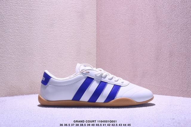 Adidas Grand Court 舒适百搭时尚简约 低帮 网球鞋 货号： 尺码：36 36.5 37.5 38 38.5 39 40 40.5 41 42