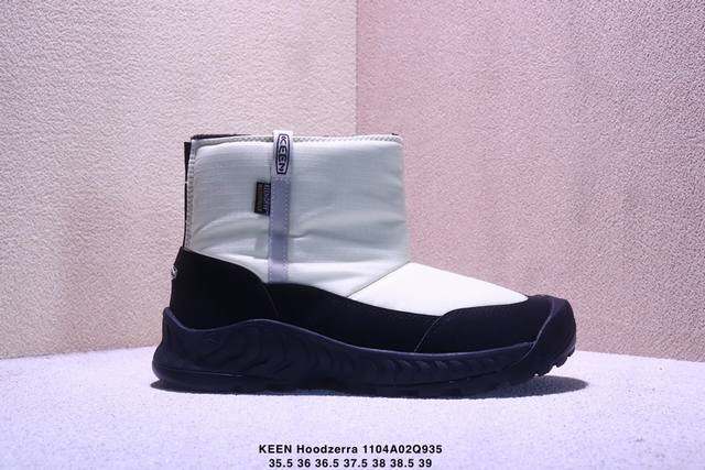 科恩 Hyke X Keen Hoodzerra Brown 圆头 减震耐磨 中帮防水户外功能鞋 Keen再度携手Hyke推出全新合作鞋款 此次合作以超越出身、