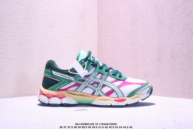 亚瑟士 Asics Tiger Gel-Cumulus 16代 户外越野休闲运动跑步鞋 36-45半 Xm1104Q935