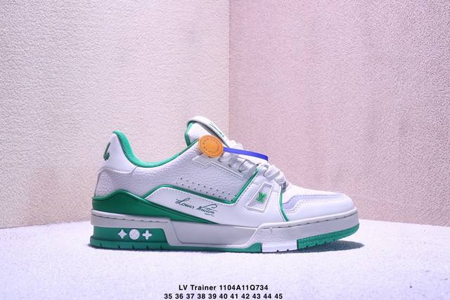 L8版市面最高性价比版本头层皮 品质过硬底气十足 驴家Lv Trainer 原版完美楦型 品控胜过市面百分之95 欢迎大家拿去与市面高于几十元的版本相互对比。