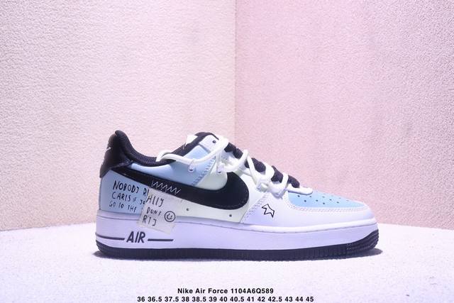 Nike Air Force 1 Low 联名 空军一号低帮运动休闲板鞋 原楦头原纸板 打造纯正空军版型 专注外贸渠道 全掌内置蜂窝气垫 原盒配件 原厂中底钢印