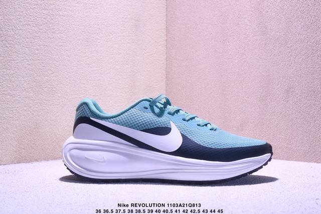 公司级Nike Revolution 8 耐克 透气 低帮 跑步鞋 兼顾迅疾外观和稳固脚感后跟覆面和中足动态支撑巧妙融合 缔造稳定顺畅的迈步体验 货号:Hj84