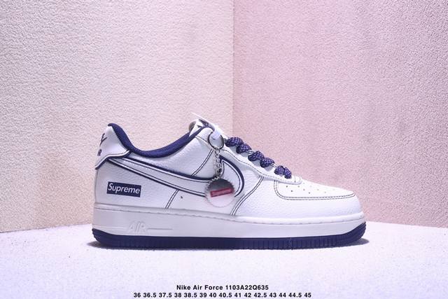 海外爆款限量发售！公司级Nike Air Force 1 '07 Low “李维斯联名 米灰黑织标”空军一号 高端定制 低帮 运动鞋 休闲鞋 折边针车 工艺难度