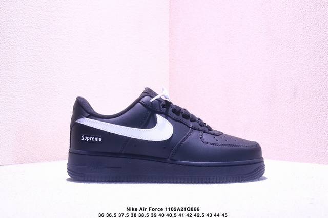 耐克Nike Air Force 1 Low 空军一号低帮百搭休闲运动板鞋。柔软、弹性十足的缓震性能和出色的中底设计，横跨复古与现代的外型结合，造就出风靡全球三