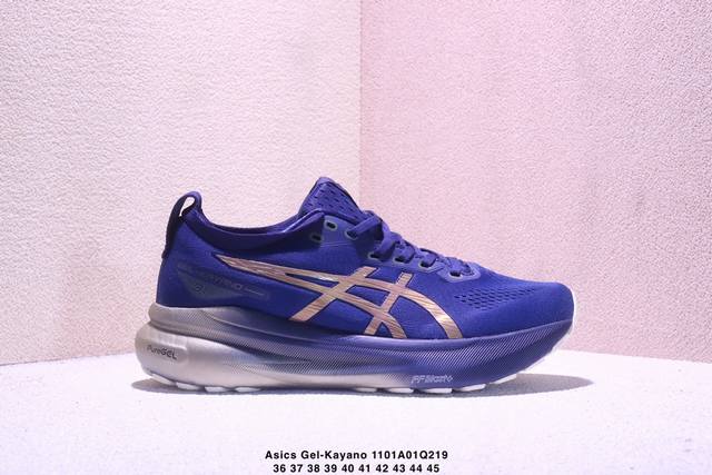 Asics Gel-Kayano 31代 运动休闲透气专业跑鞋 1011C005 #原档案据数开发楦型纸版 原装印尼工代进口单丝纤维程工网布鞋面，更贴合脚型和舒
