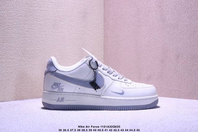 海外限量发售！公司级Nike Air Force 1 '07 Low “Nike灰标”空军一号 低帮 运动鞋 休闲鞋 折边针车 工艺难度大 原楦头原纸板 原装鞋