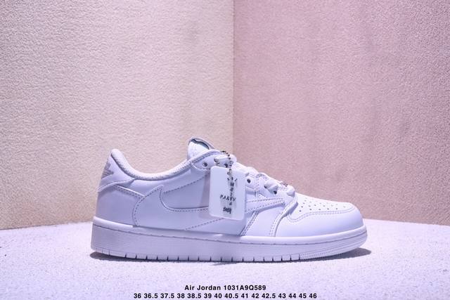 Travis Scott X Air Jordan Aj1 Low Og Sp Ts联名倒钩低帮 全白 Td1228-111 全系列配色 外贸特供批次 新配色不