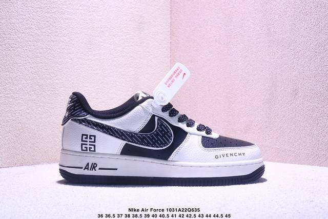 海外爆款限量发售！公司级Nike Air Force 1 '07 Low “斯图西联名 米灰黑织标”空军一号 高端定制 低帮 运动鞋 休闲鞋 折边针车 工艺难度