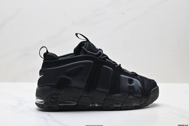 公司级Nike Air More Uptempo Gs Barely Green 耐克皮蓬初代系列经典高街百搭休闲运动文化篮球鞋美国队配色 以流行于街头的涂鸦文