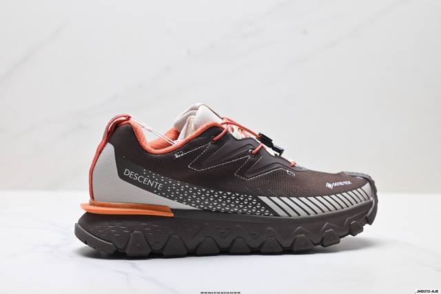 公司级Descente迪桑特Ski Style系列男女款Snow Ride Gtx防水运动休闲鞋 Snow Ride Gtx运动鞋；以经典登山鞋造型为灵感，融合