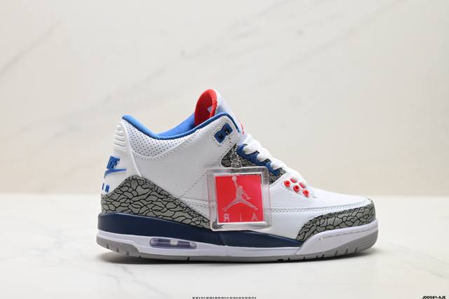 真标Nike Air Jordan 3 Retro 迈克尔 乔丹Aj3代中帮复古休闲运动文化篮球鞋 货号:Dm0967-140 尺码:36 36.5 37.5