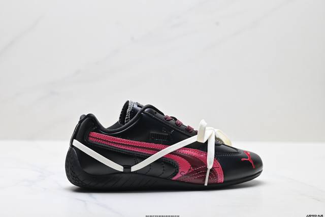 真标Rose X puma Speedcat Og 彪马 双鞋带 防滑耐磨生活休闲 运动鞋 官方货号:404391-01 尺码:35.5 36 37 37.5