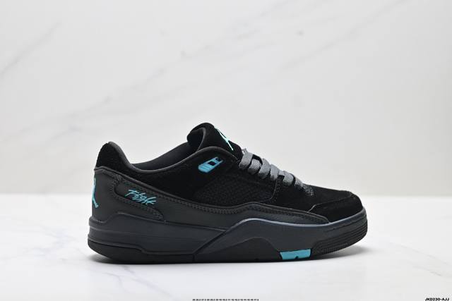 公司级Who Decides War X Nike Jordan Flight Court Ate 搭防滑耐磨 低帮 耐克复古篮球鞋 货号:Hf3255-040