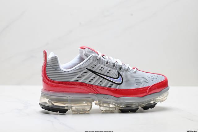 公司级Nike Air Vapormax 360 耐克 全掌长气垫 缓震跑步鞋采用传统的Flyknit构造 回收材料制成 鞋垫上印有Nike的风车标志全长Vap