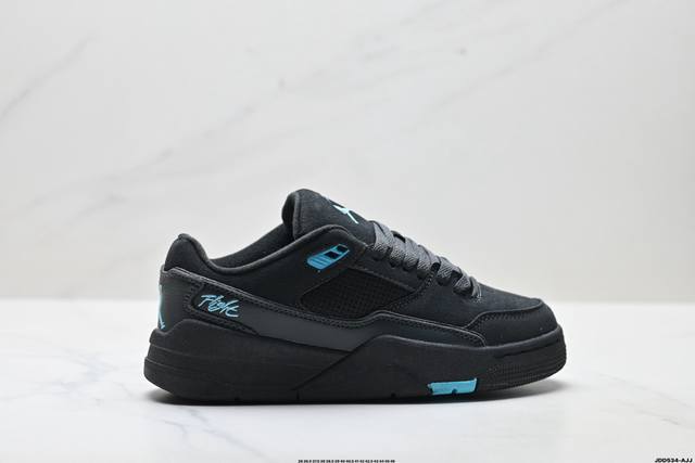 真标Who Decides War X Nike Jordan Flight Court Ate 搭防滑耐磨 低帮 耐克复古篮球鞋 货号:Hf3255-040