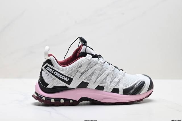 公司级Salomon萨洛蒙 Xa pro 3D户外越野跑鞋 鞋面采用Sensifit贴合技术 全方位贴合包裹脚型 鞋跟部鞋底牵引设计 提供强大的抓地性能 更适应