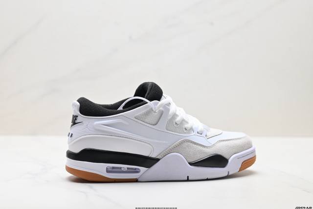 真标Nike Air Jordan 4 Rm 耐克 防滑 低帮 复古篮球鞋 货号:Hf4334-300 尺码:36 36.5 37.5 38 38.5 39 4