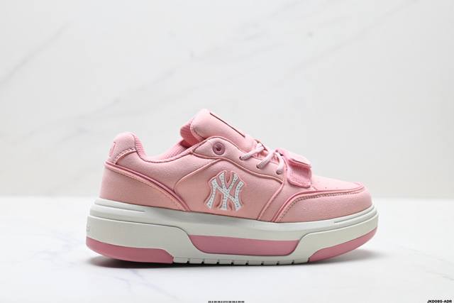 公司级Mlb Chunky Liner pocket 潮流百搭 厚底增高休闲鞋 防滑耐磨 低帮 老爹鞋 货号:3Asx N 尺码:35.5 36 36.5 37