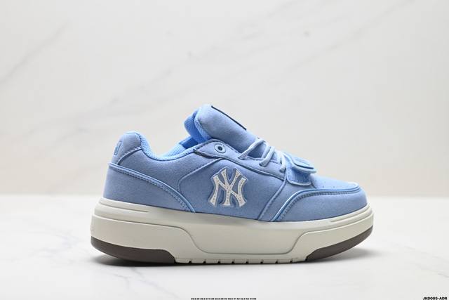 公司级Mlb Chunky Liner pocket 潮流百搭 厚底增高休闲鞋 防滑耐磨 低帮 老爹鞋 货号:3Asx N 尺码:35.5 36 36.5 37